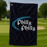 Philly Philly Football Logo Golf Towel thumb 1