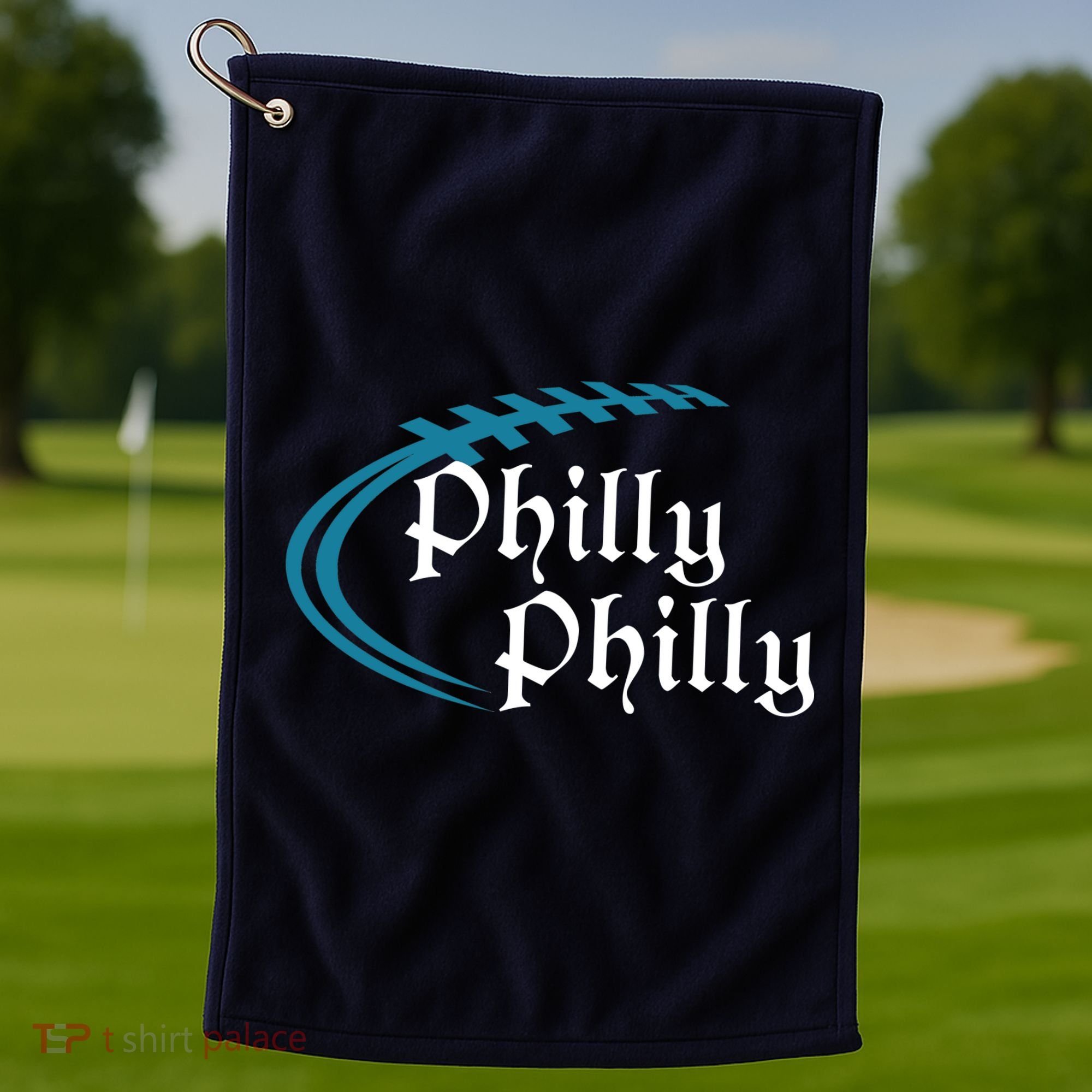 Philly Philly Football Logo Golf Towel