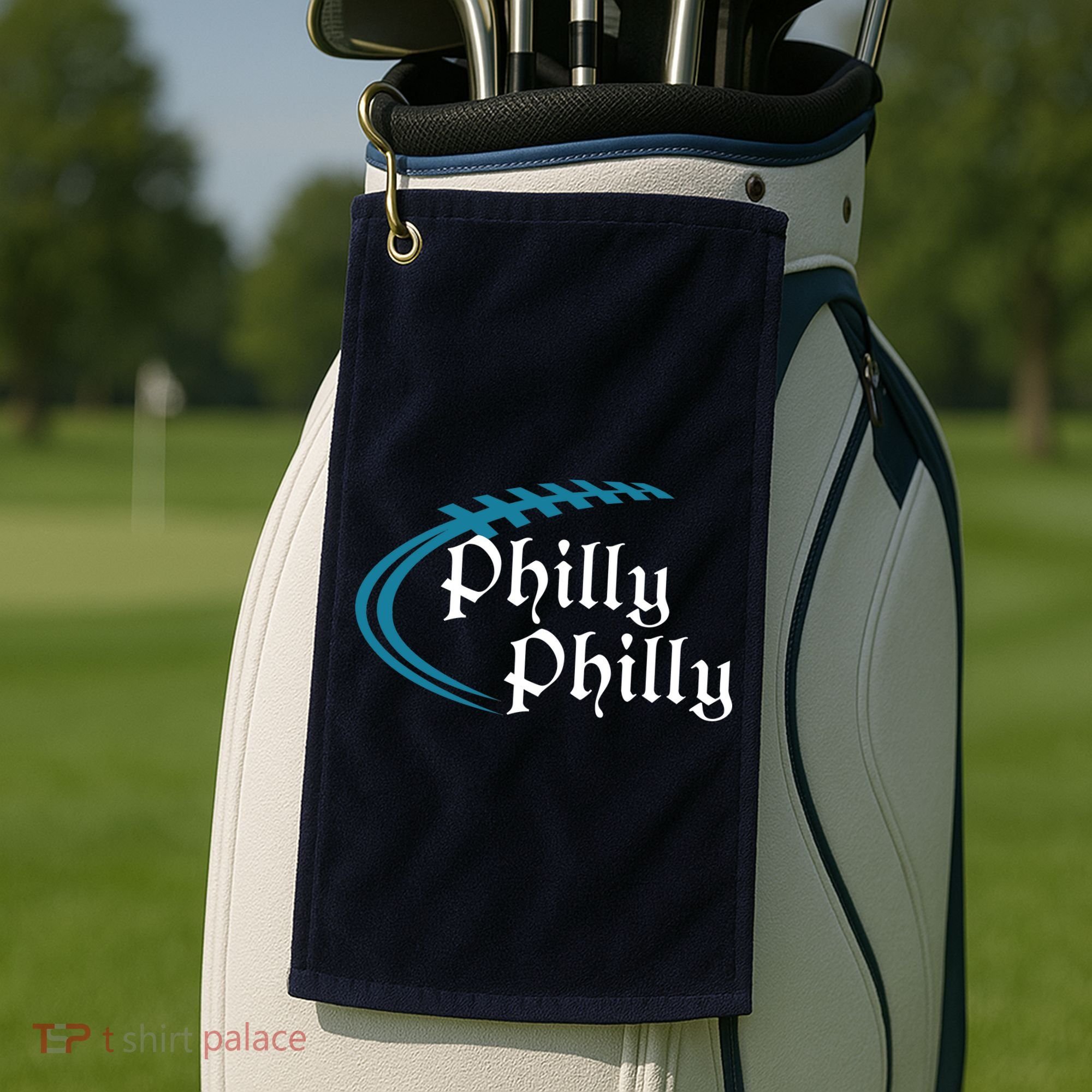 Philly Philly Football Logo Golf Towel