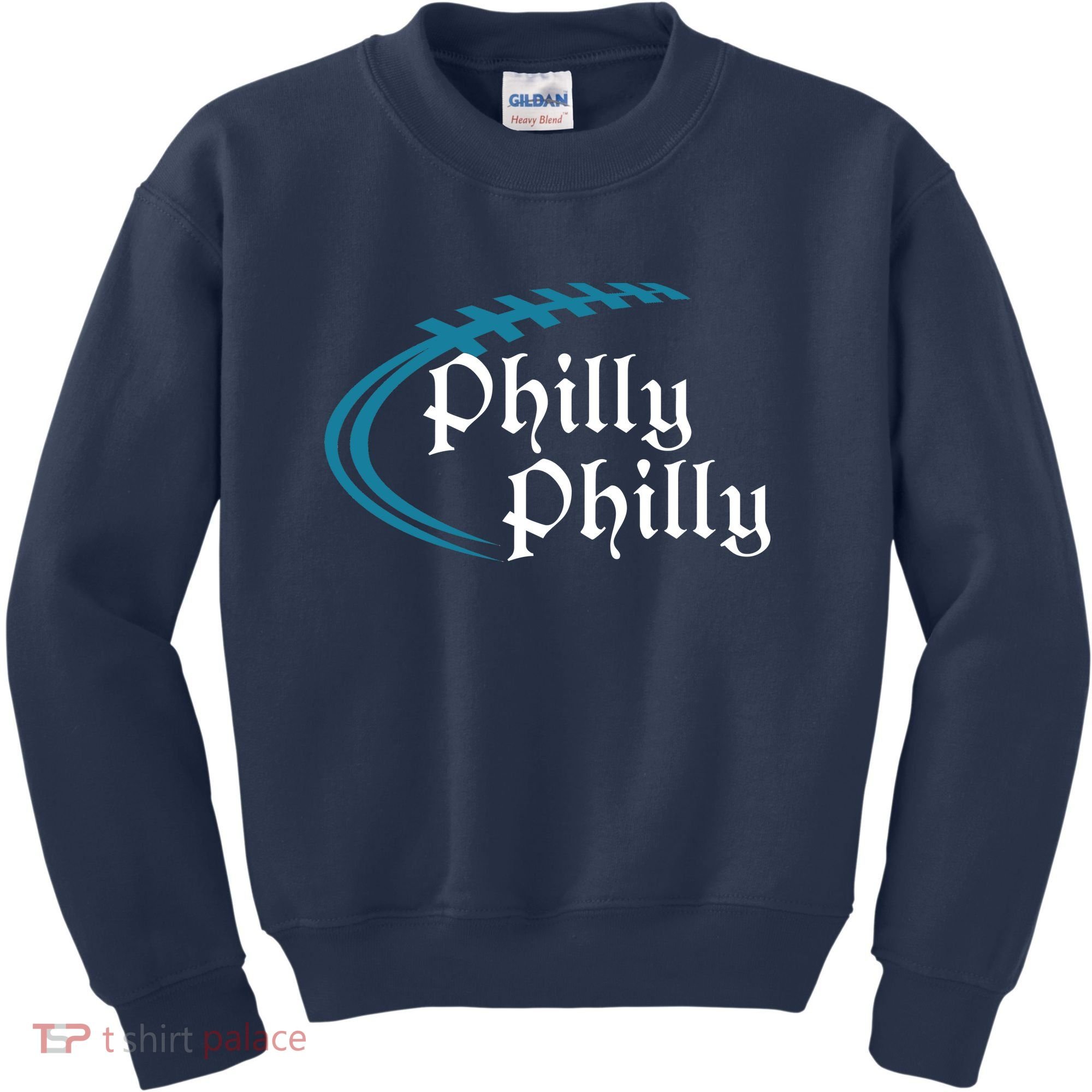 Philly Philly Football Logo Kids Sweatshirt