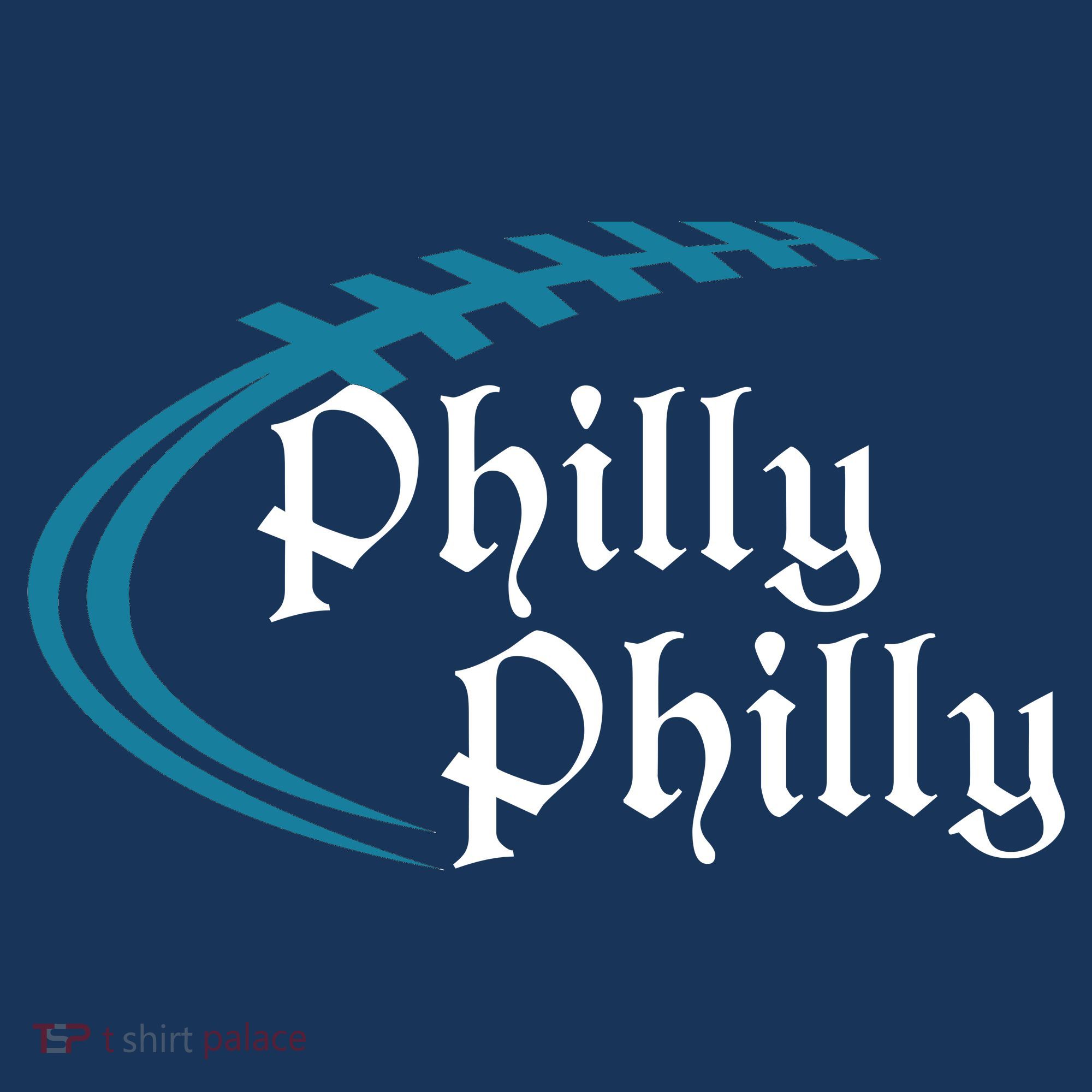 Philly Philly Football Logo Kids T-Shirt