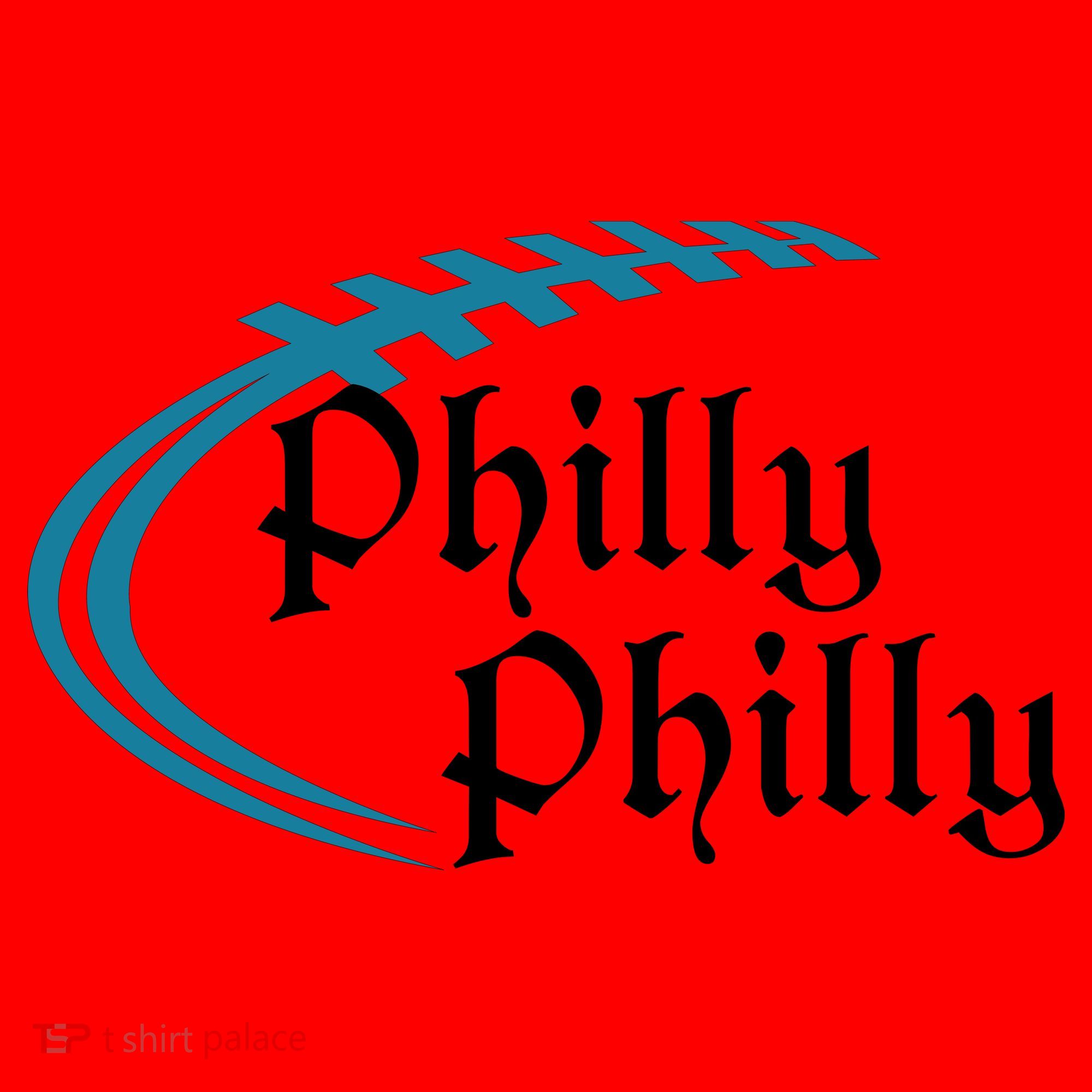 Philly Philly Football Logo Santa Hat