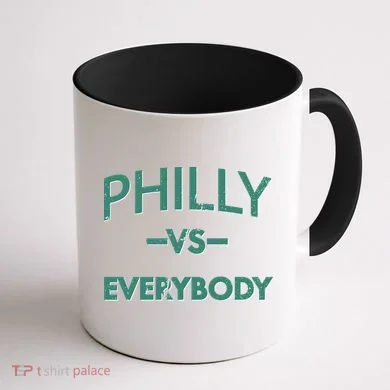 Philly Vs Everybody Coffee Mug back