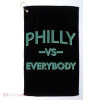 Philly Vs Everybody Golf Towel thumb 0