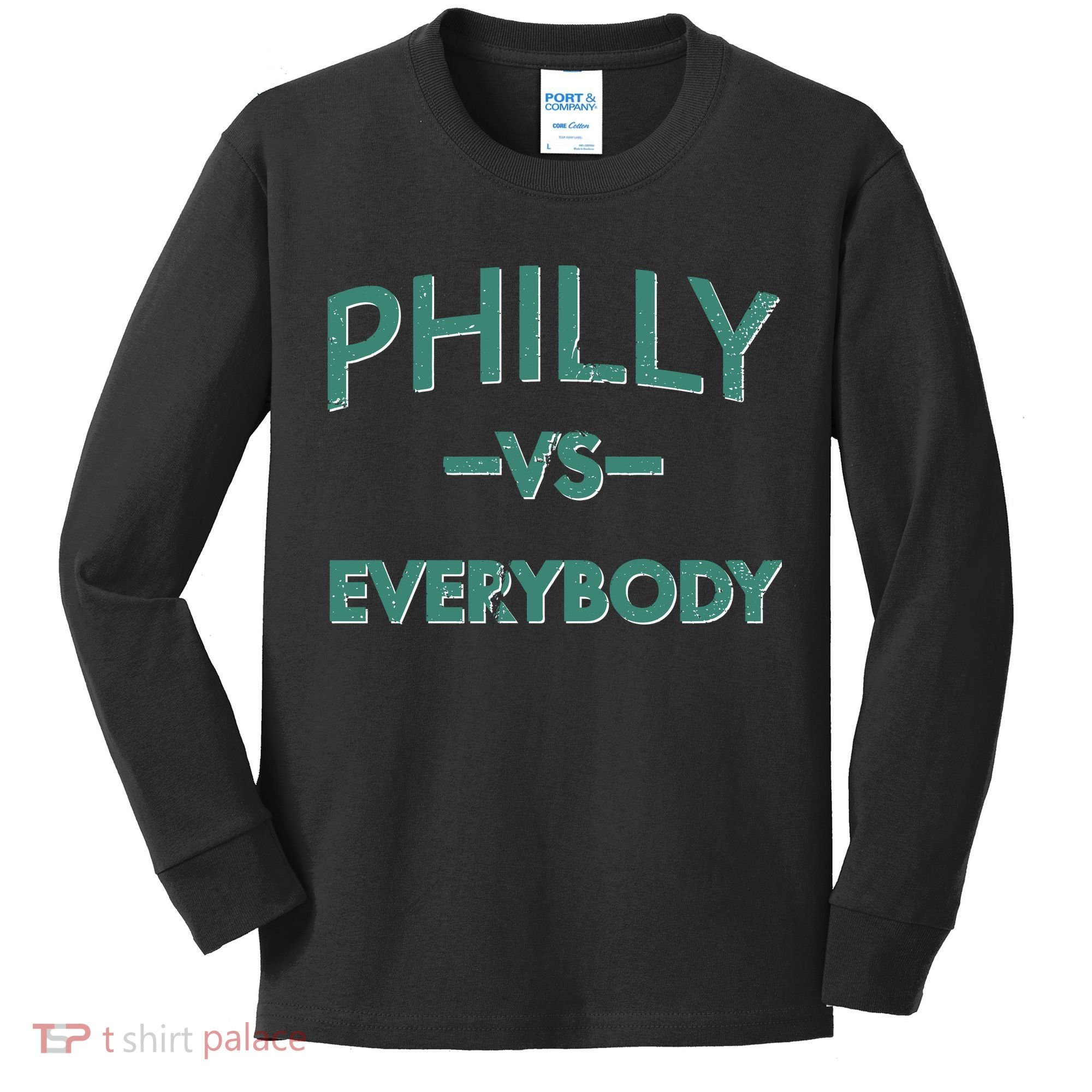 Philly Vs Everybody Kids Long Sleeve Shirt