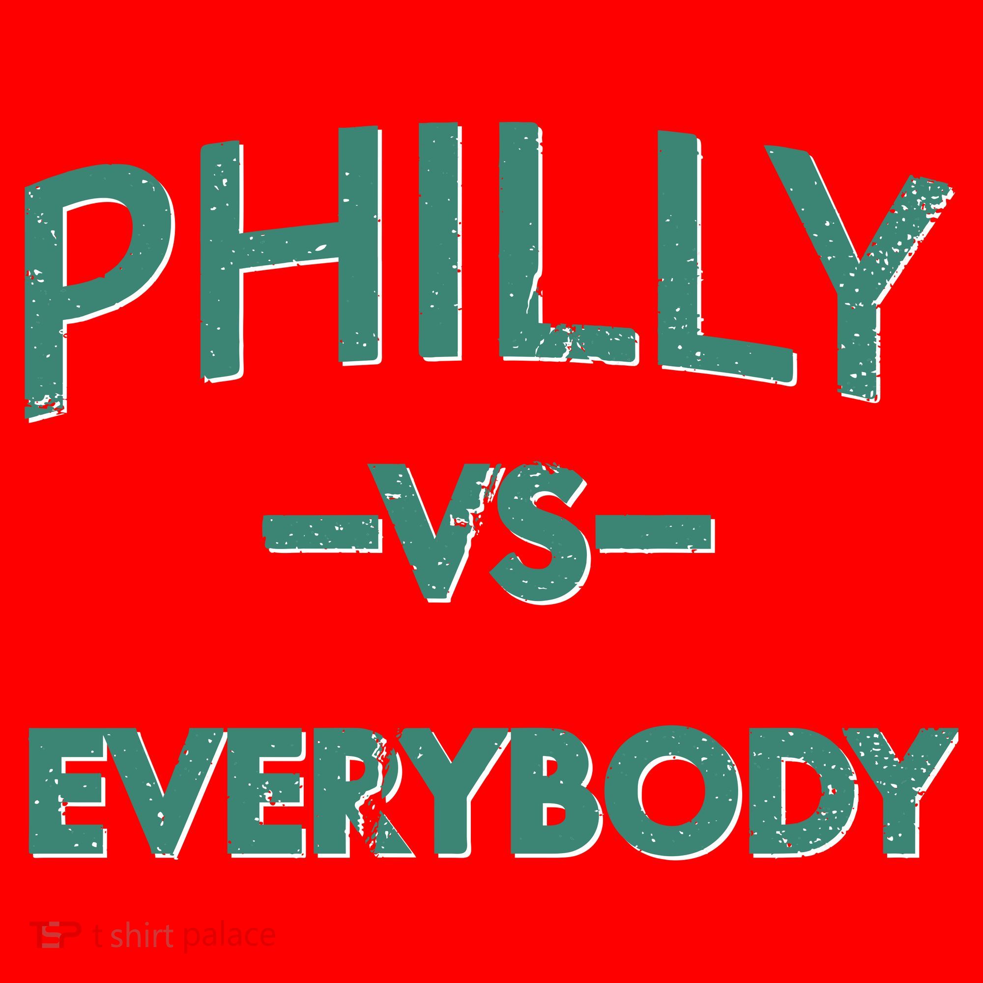 Philly Vs Everybody Santa Hat