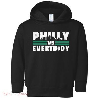Philly Vs Everybody City Logo Toddler Hoodie
