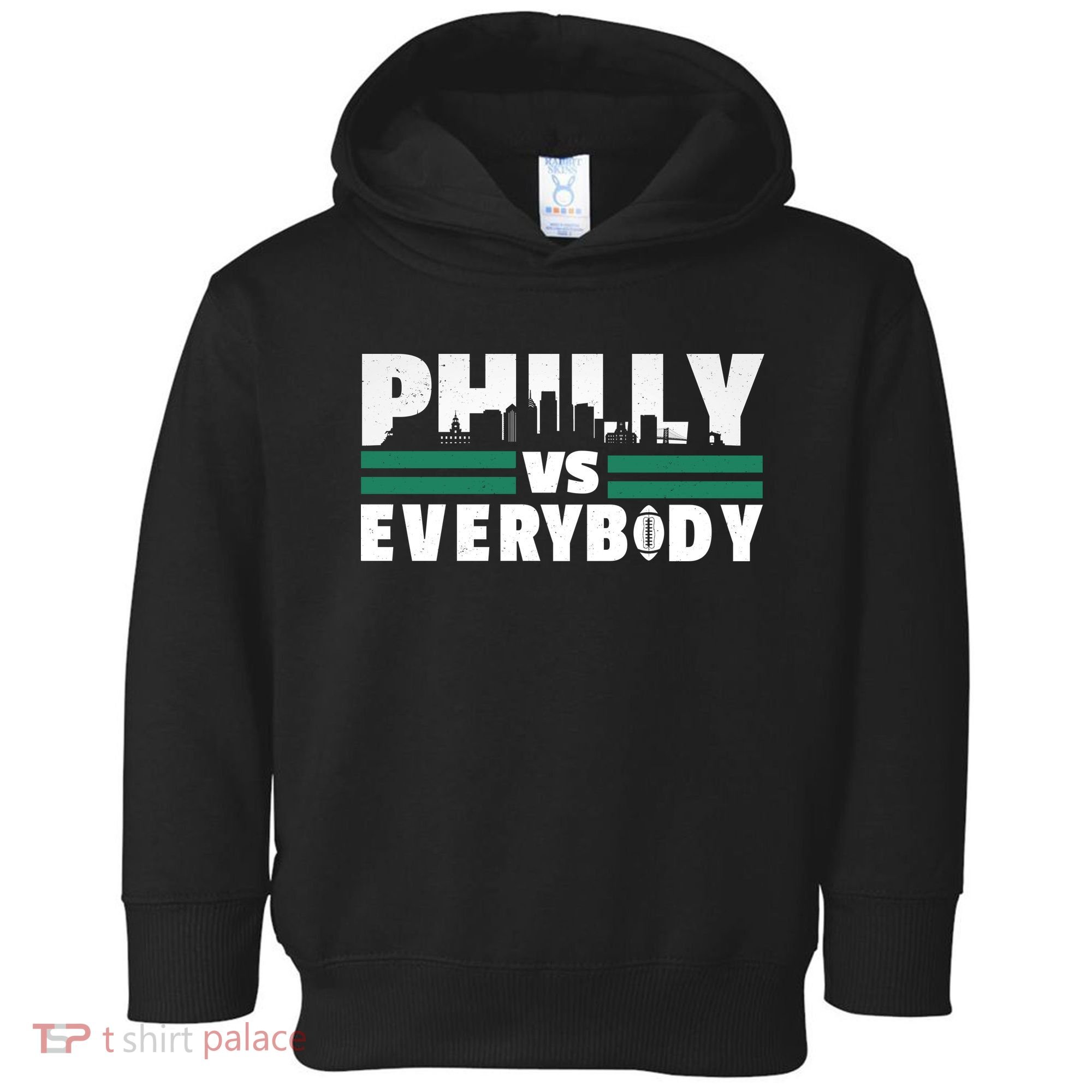 Philly Vs Everybody City Logo Toddler Hoodie