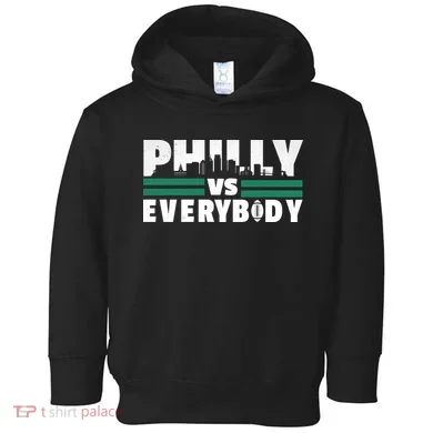 Philly Vs Everybody City Logo Toddler Hoodie
