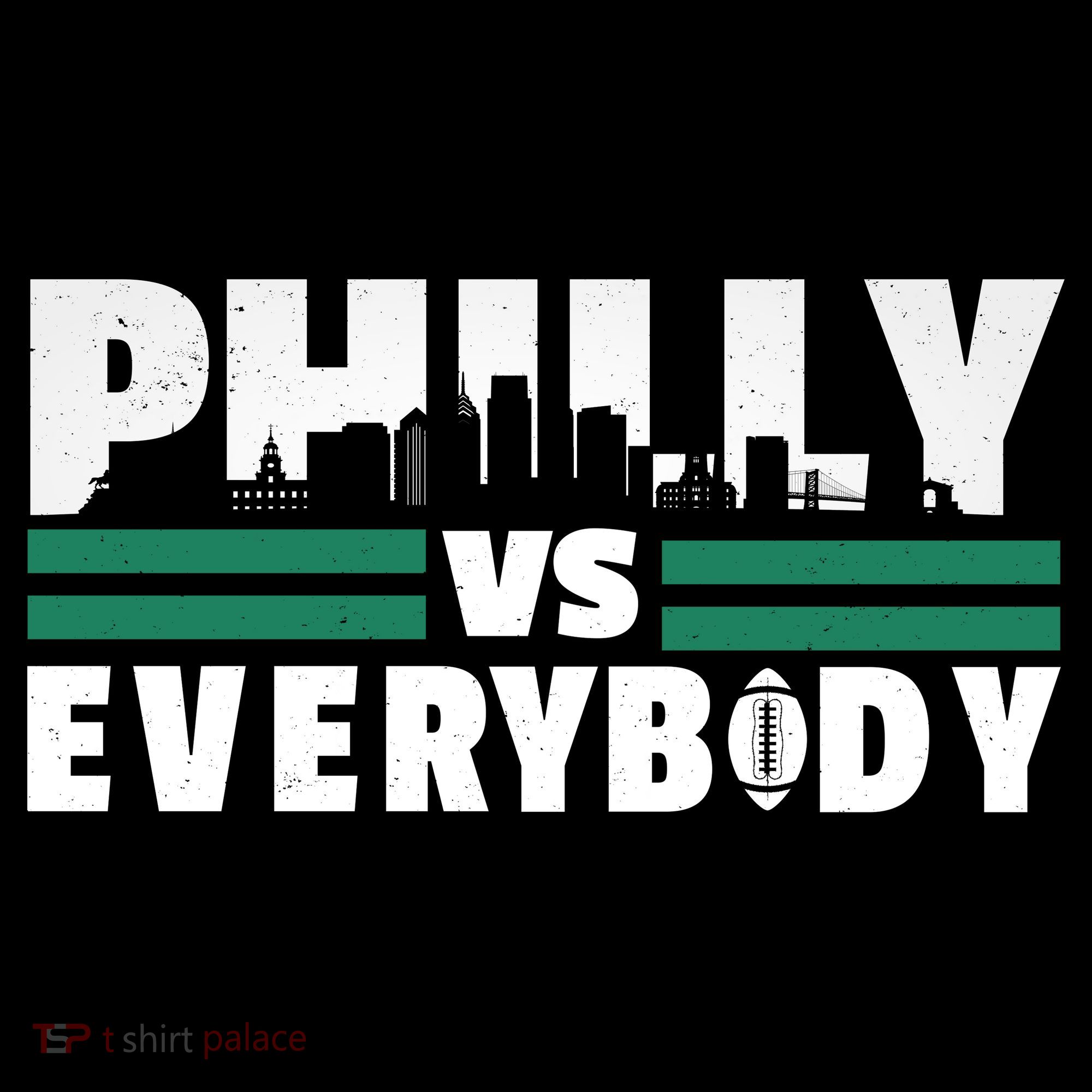 Philly Vs Everybody City Logo Tote Bag