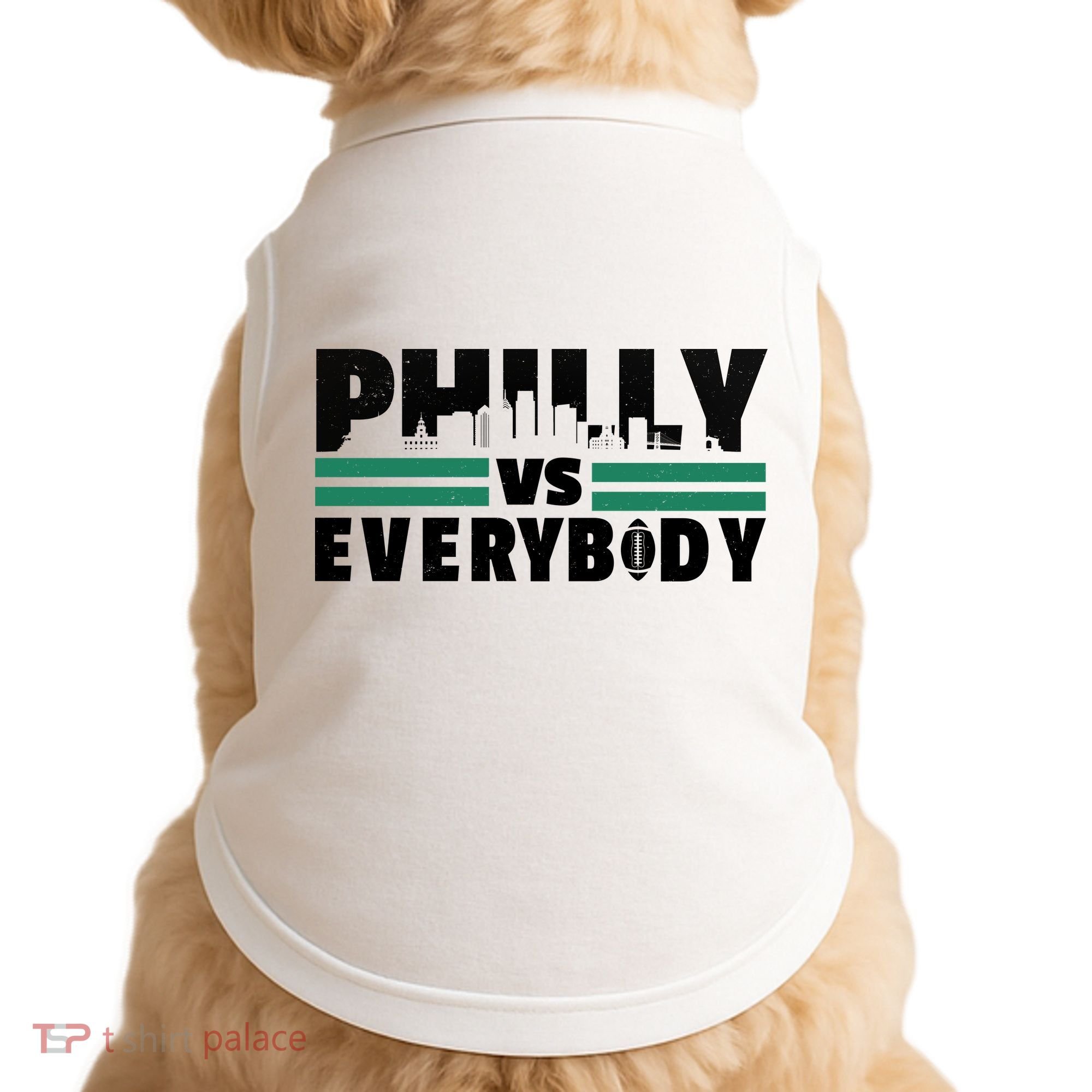 Philly Vs Everybody City Logo Doggie Tank