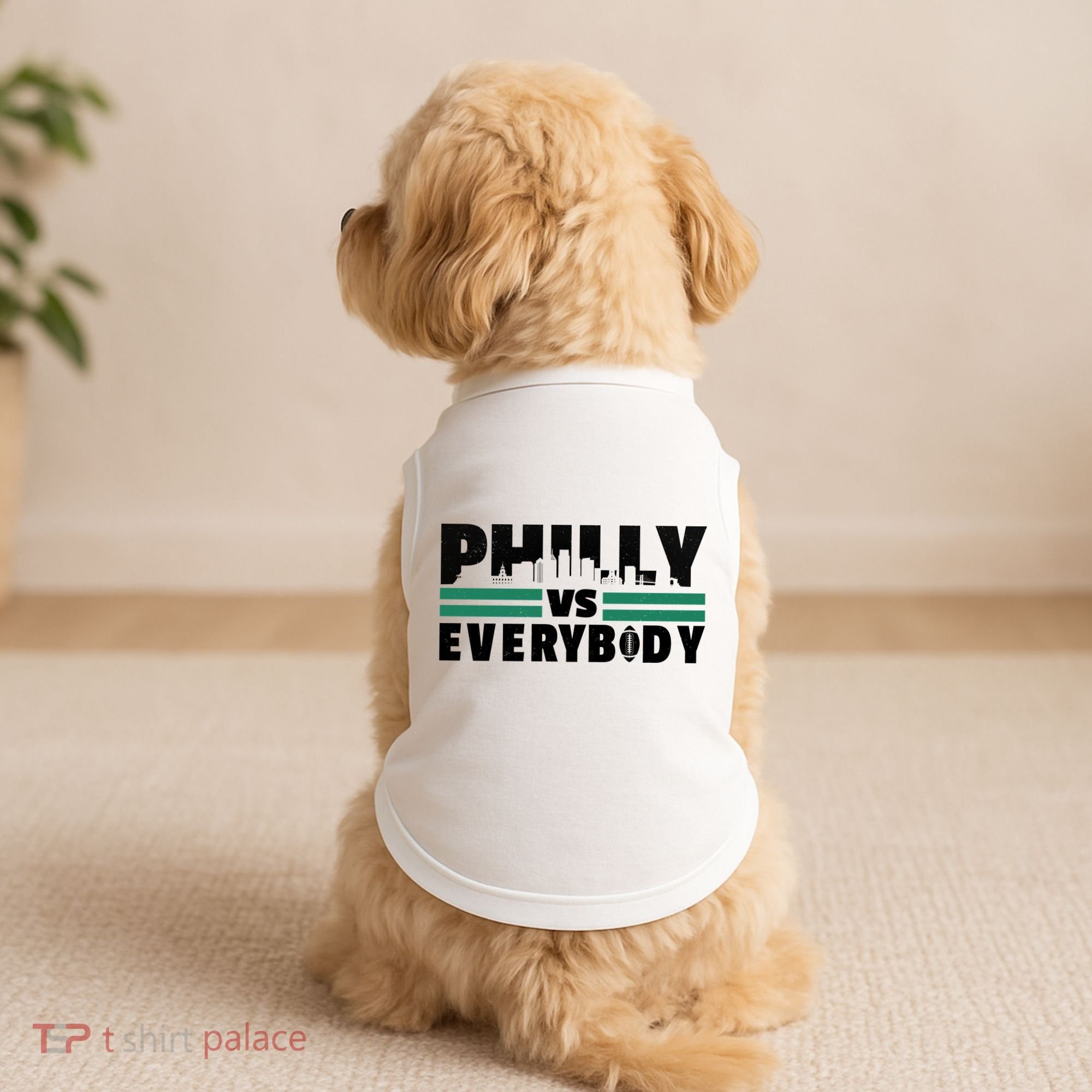 Philly Vs Everybody City Logo Doggie Tank