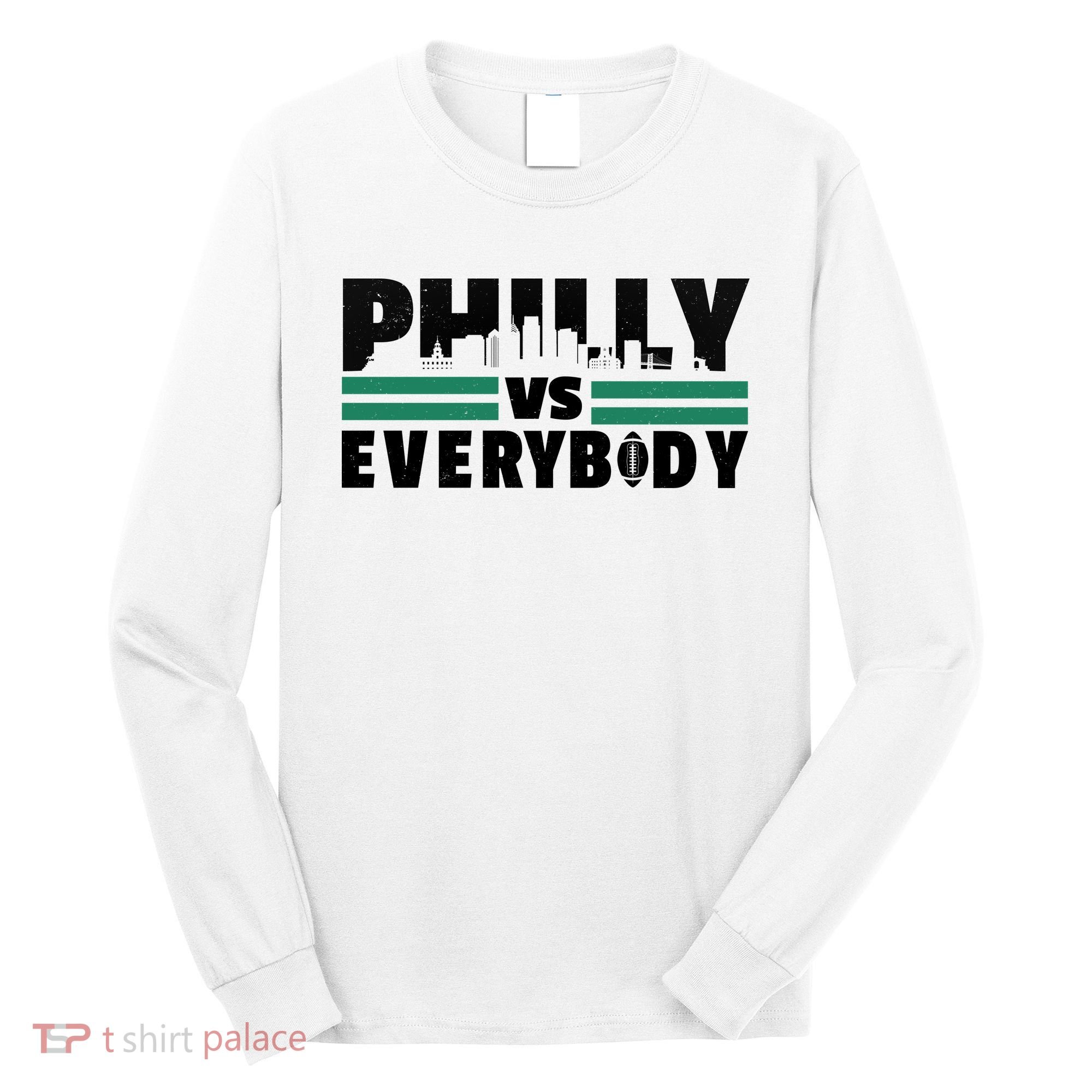 Philly Vs Everybody City Logo Long Sleeve Shirt