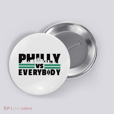 Philly Vs Everybody City Logo Button