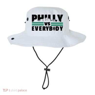 Philly Vs Everybody City Logo Bucket Hat