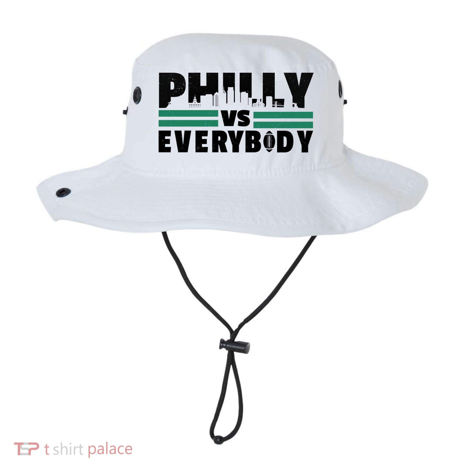 Philly Vs Everybody City Logo Bucket Hat