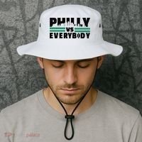 Philly Vs Everybody City Logo Bucket Hat thumb 2