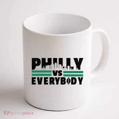 Philly Vs Everybody City Logo Coffee Mug back