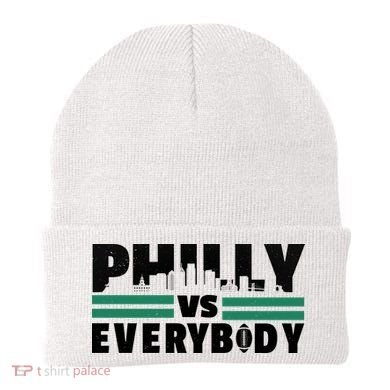 Philly Vs Everybody City Logo Beanie