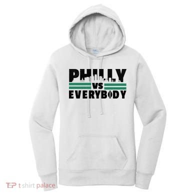Philly Vs Everybody City Logo Women's Hoodie