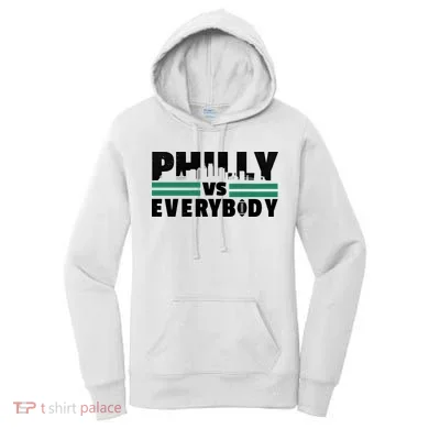 Philly Vs Everybody City Logo Women's Hoodie