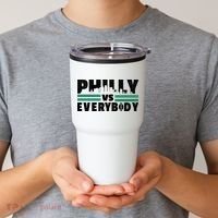 Philly Vs Everybody City Logo Tumbler thumb 2