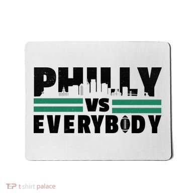Philly Vs Everybody City Logo Mousepad