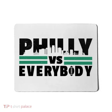 Philly Vs Everybody City Logo Mousepad