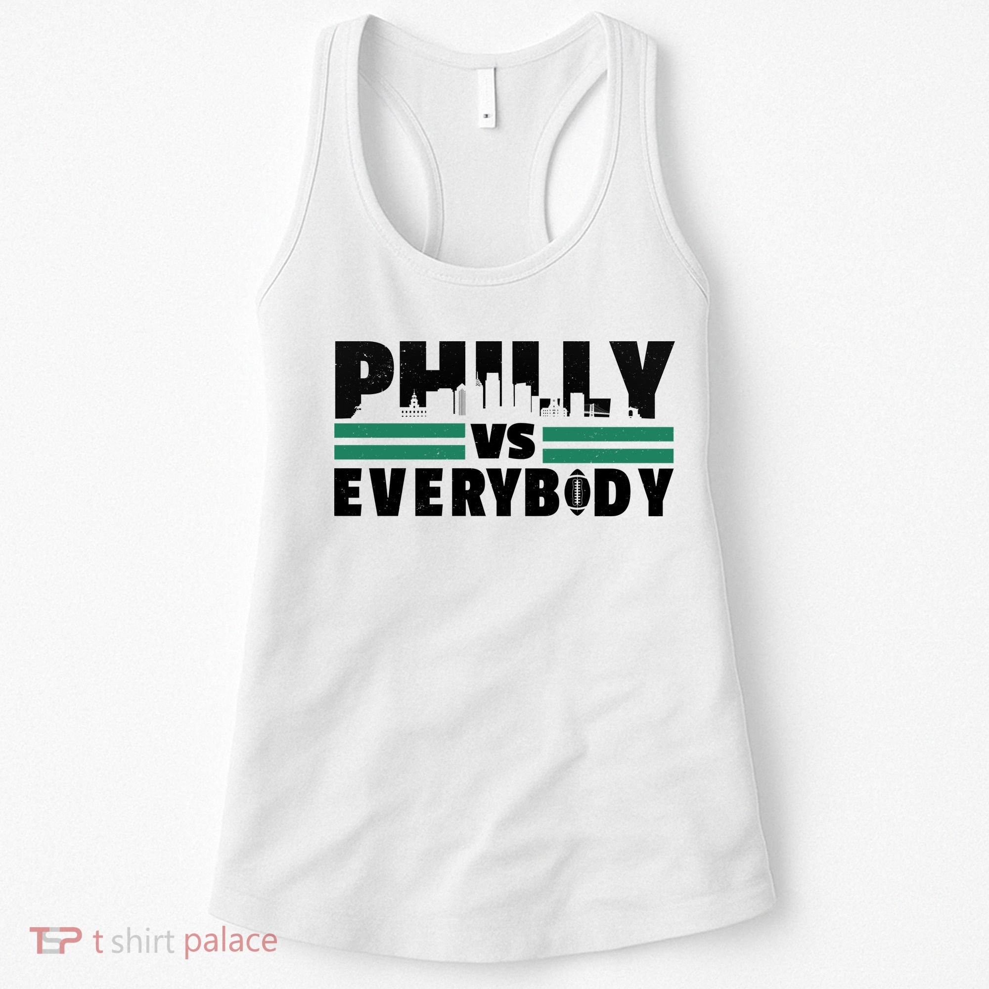 Philly Vs Everybody City Logo Women's Tank Top