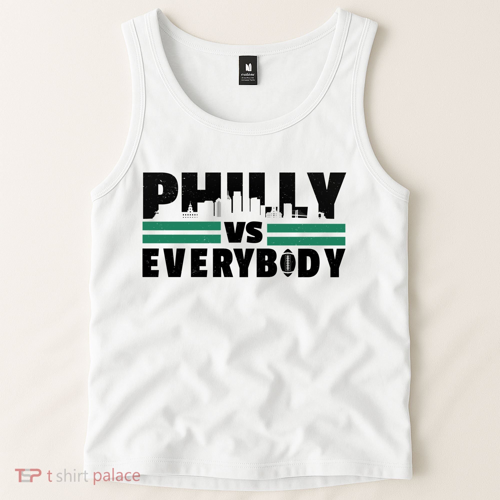 Philly Vs Everybody City Logo Tank Top
