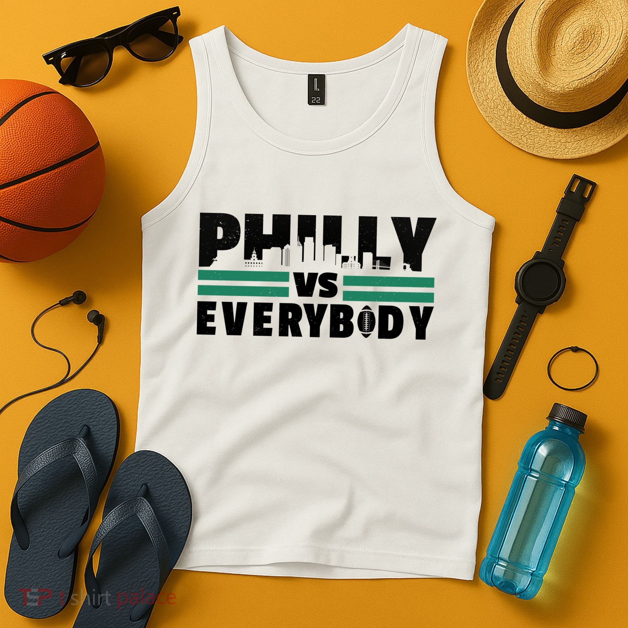 Philly Vs Everybody City Logo Tank Top