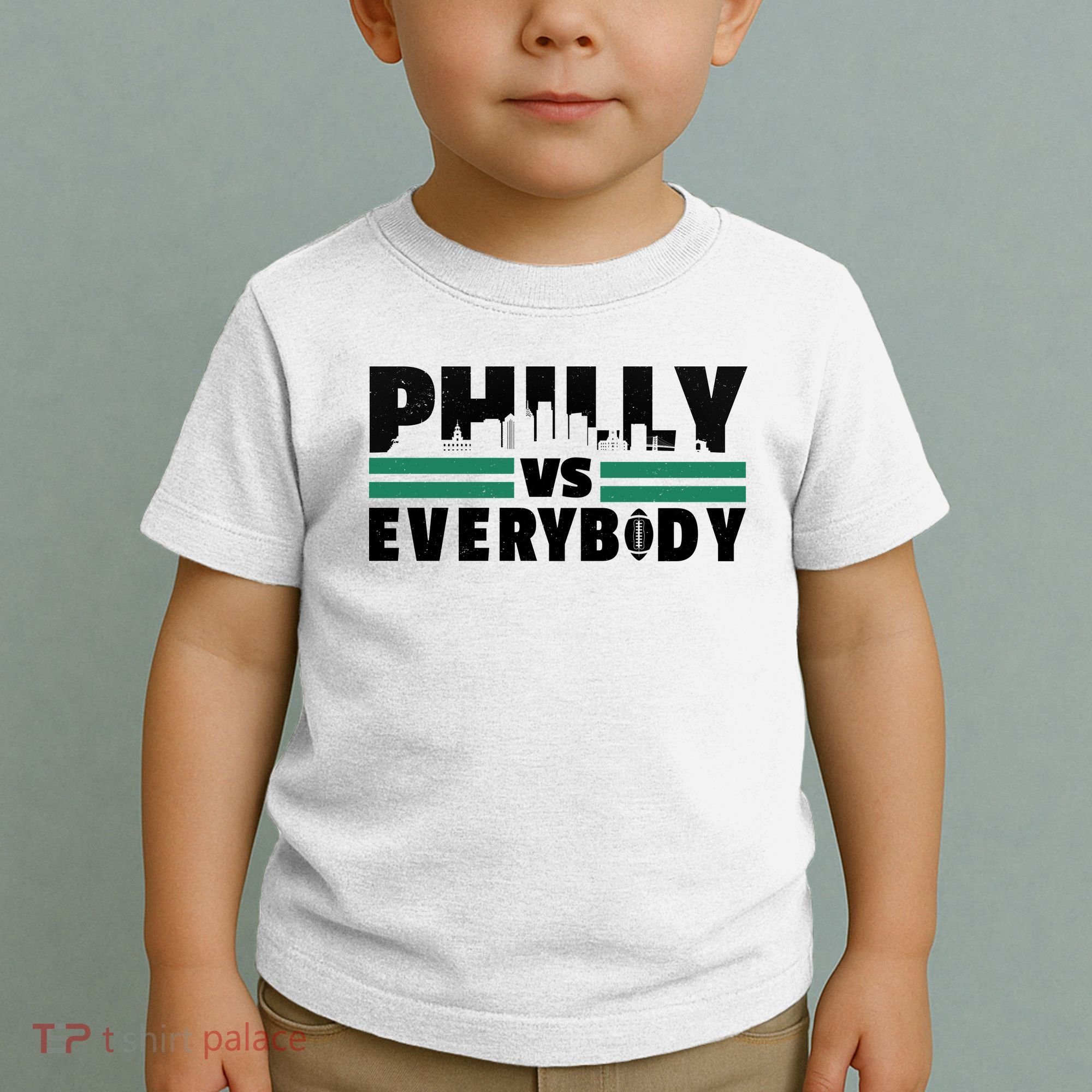 Philly Vs Everybody City Logo Toddler T-Shirt