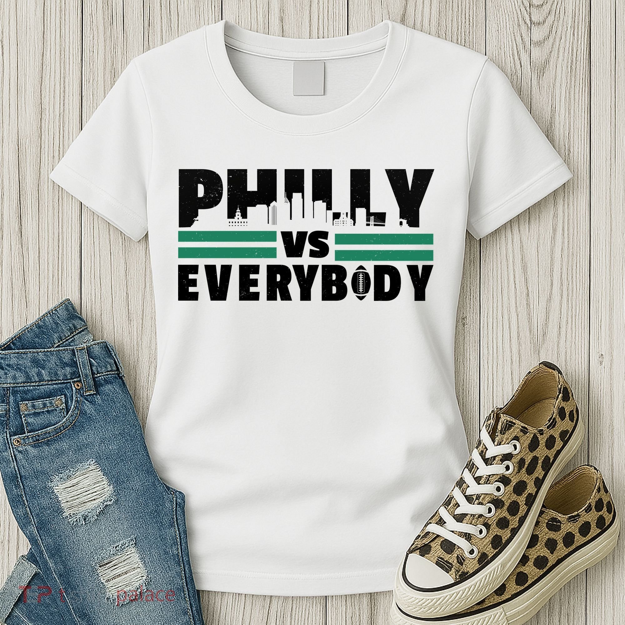 Philly Vs Everybody City Logo Women's T-Shirt