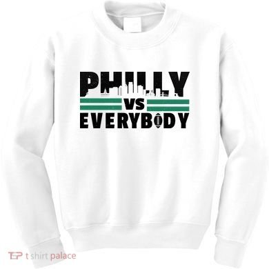 Philly Vs Everybody City Logo Kids Sweatshirt