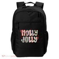 Preppy Holly Jolly Christmas Festive Backpack thumb 0