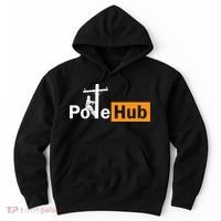 Pole Hub Lineman Line Worker Utility Pole Funny Lineman Fun Hoodie thumb 0