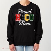 Proud HBCU Mom Black College And University Mother's Day Women's Sweatshirt thumb 0