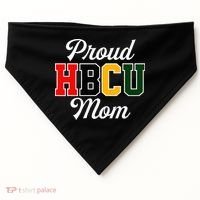 Proud HBCU Mom Black College And University Mother's Day USA-Made Doggie Bandana thumb 0