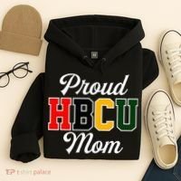 Proud HBCU Mom Black College And University Mother's Day Hoodie thumb 4