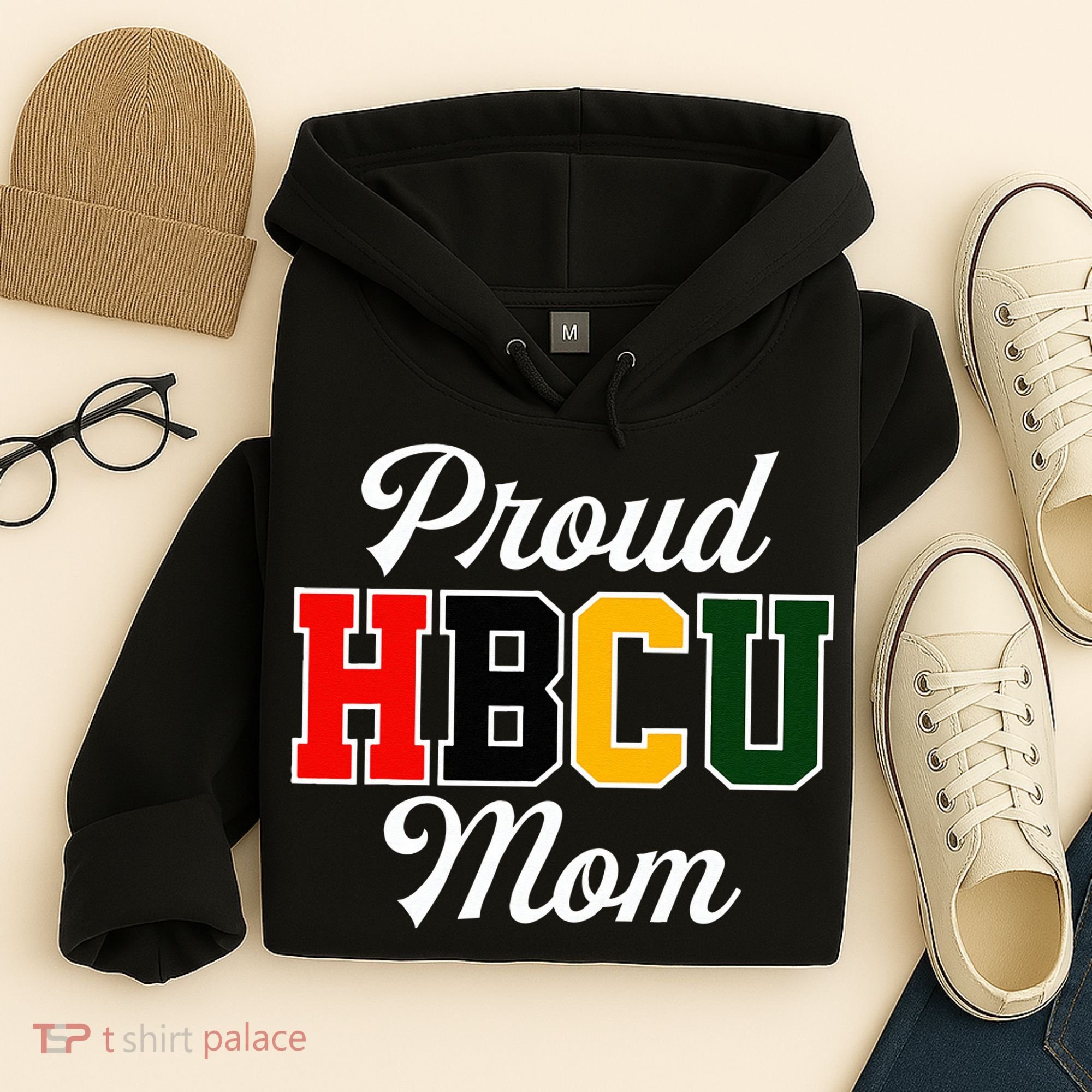 Proud HBCU Mom Black College And University Mother's Day Hoodie
