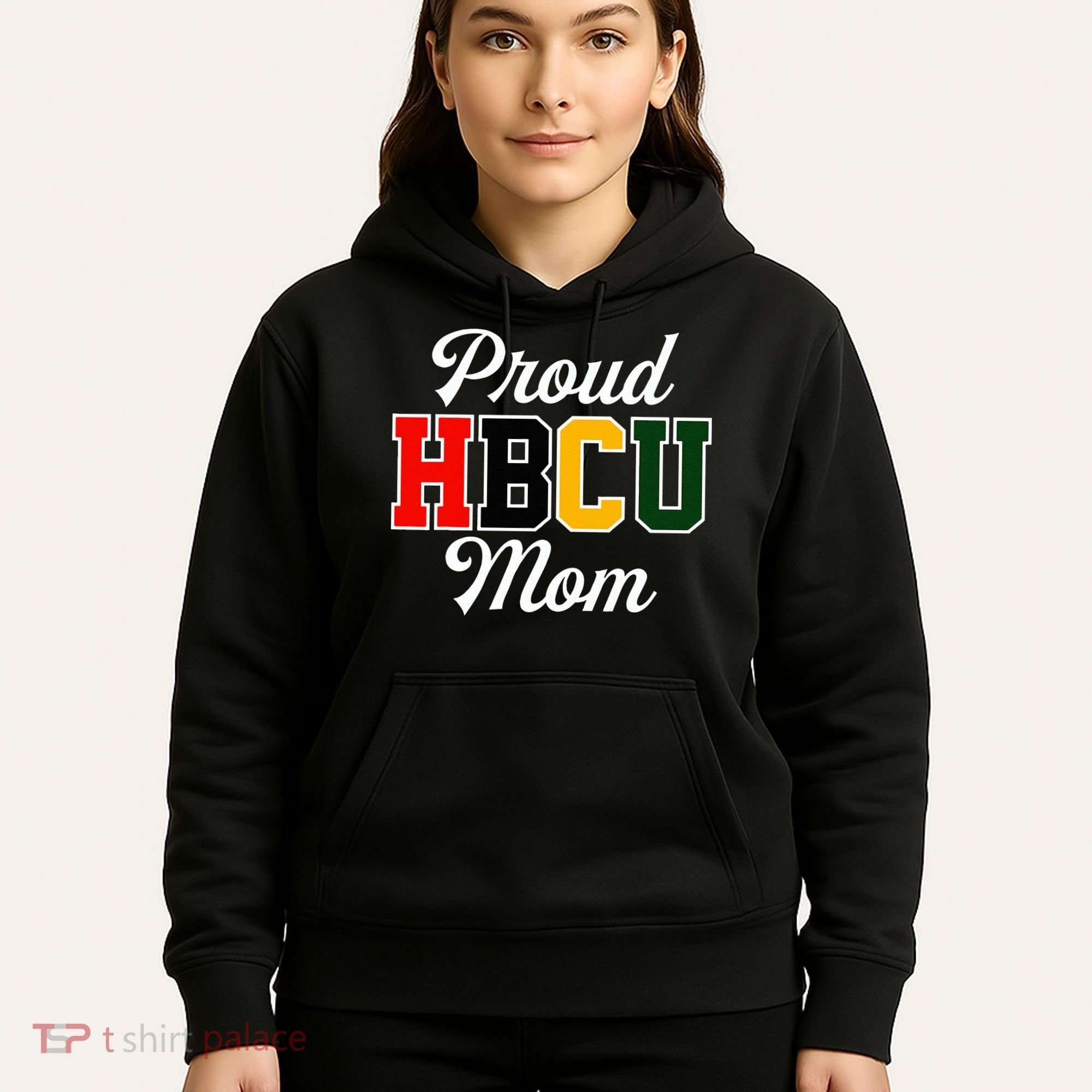 Proud HBCU Mom Black College And University Mother's Day Hoodie
