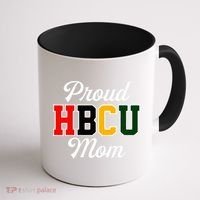 Proud HBCU Mom Black College And University Mother's Day Coffee Mug thumb 1