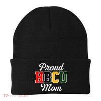 Proud HBCU Mom Black College And University Mother's Day Beanie thumb 0