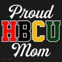 Proud HBCU Mom Black College And University Mother's Day Mousepad thumb 1