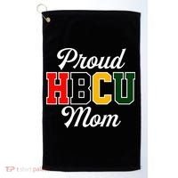 Proud HBCU Mom Black College And University Mother's Day Golf Towel thumb 0
