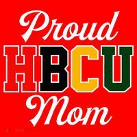 Proud HBCU Mom Black College And University Mother's Day Santa Hat thumb 1