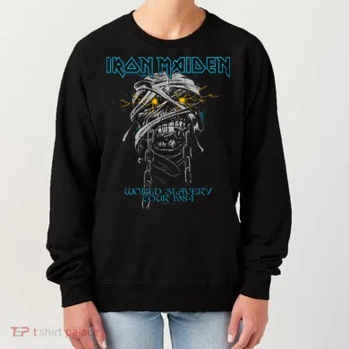 Powerslave Head Mummy Black Women's Sweatshirt