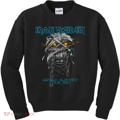 Powerslave Head Mummy Black Kids Sweatshirt