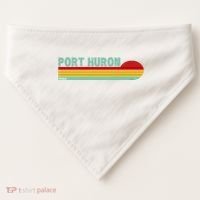 Port Huron Michigan USA-Made Doggie Bandana thumb 0