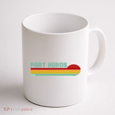 Port Huron Michigan Coffee Mug back